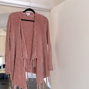 SHYANNE WOMEN'S SOUTHWESTERN FRINGE SWEATER Cardigan